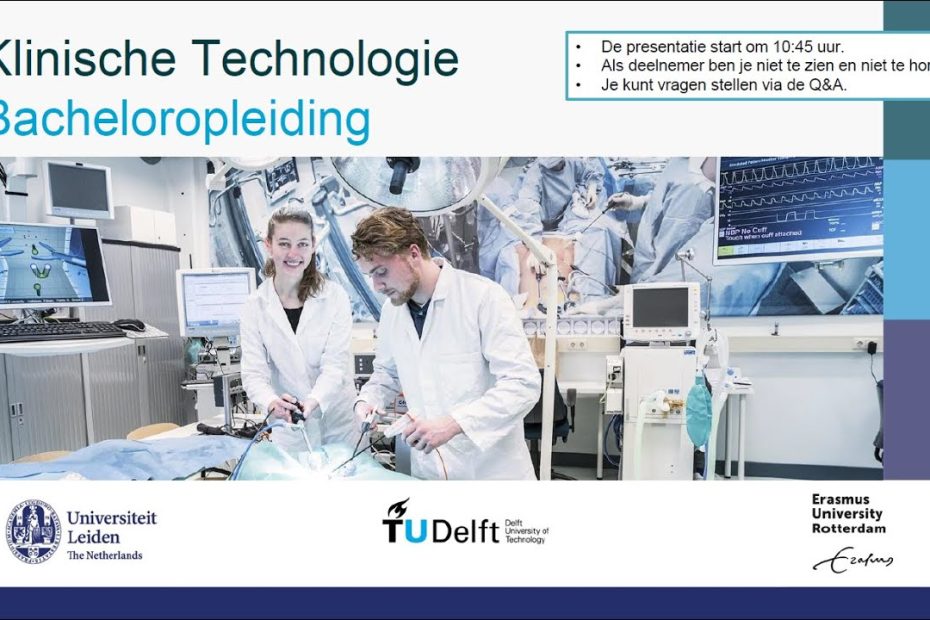 TU Delft | Online open dag maart 2021 | Klinische Technologie