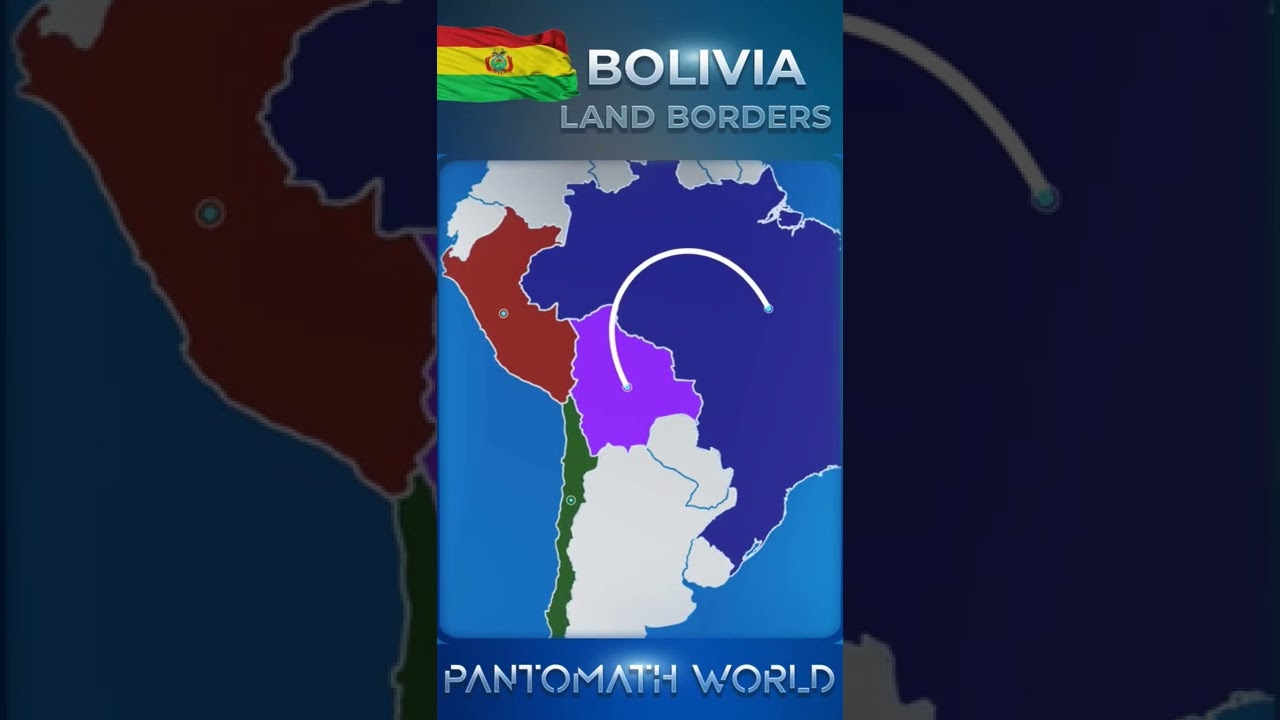 Which Countries are Land Border with Bolivia?