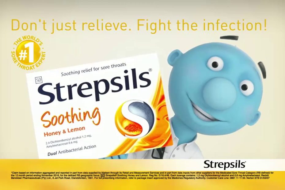 Stop a sore throat early. Take Strepsils.