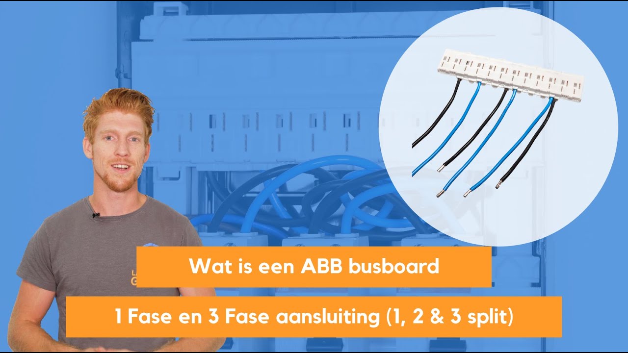 Wat is een ABB Busboard en hoe werkt het? - 1 fase of 3 fase aansluiting - 1, 2 of 3 split?
