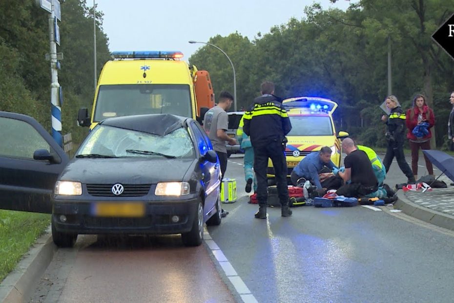 Dodelijk ongeval auto - fietser Abt van Engelenlaan Nieuwkuijk