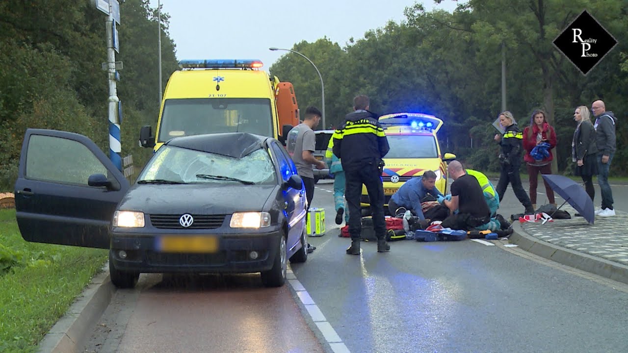 Dodelijk ongeval auto - fietser Abt van Engelenlaan Nieuwkuijk