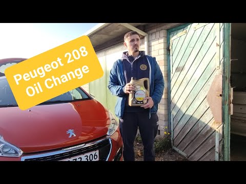Peugeot 208 1.2 oil change ????