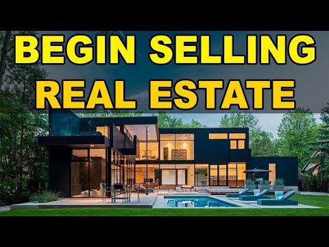 The BEST way to start Selling Real Estate as a Real Estate Agent 101