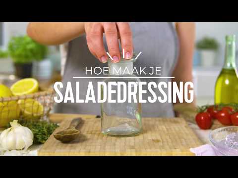 Hoe maak je saladedressing? | Als een echte chef