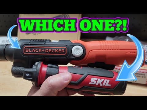 Which Is The Best 4V Cordless Screwdriver? Skil Or Black+Decker?